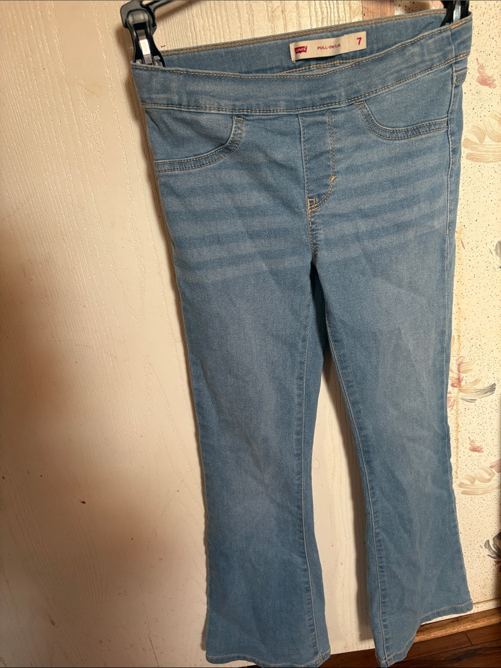 Levi's Light Blue Girls' Jeans pull-on flare